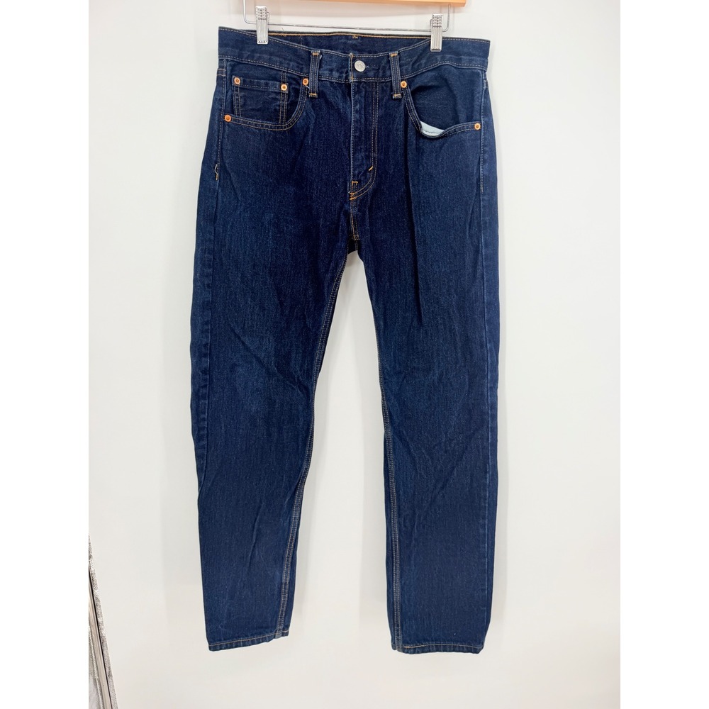 Levi's 505 Straight Leg Jeans 32x32 Dark Wash Denim Americana Classic